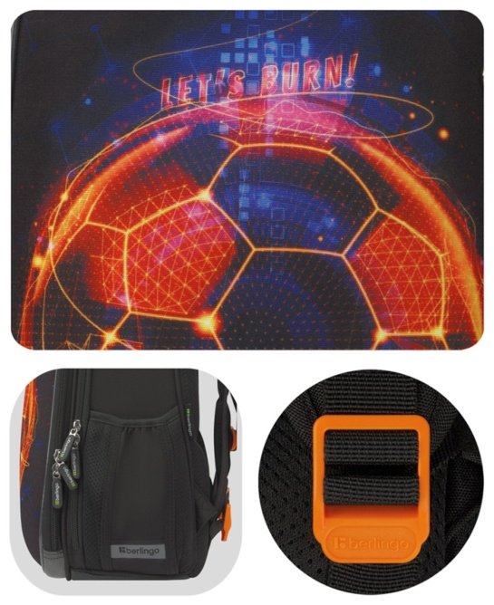 Рюкзак Berlingo RU-EX-1004 EVA, нейлон черный - ForteMarket Рюкзак Berlingo RU-EX-1004 EVA, нейлон черный купить,0