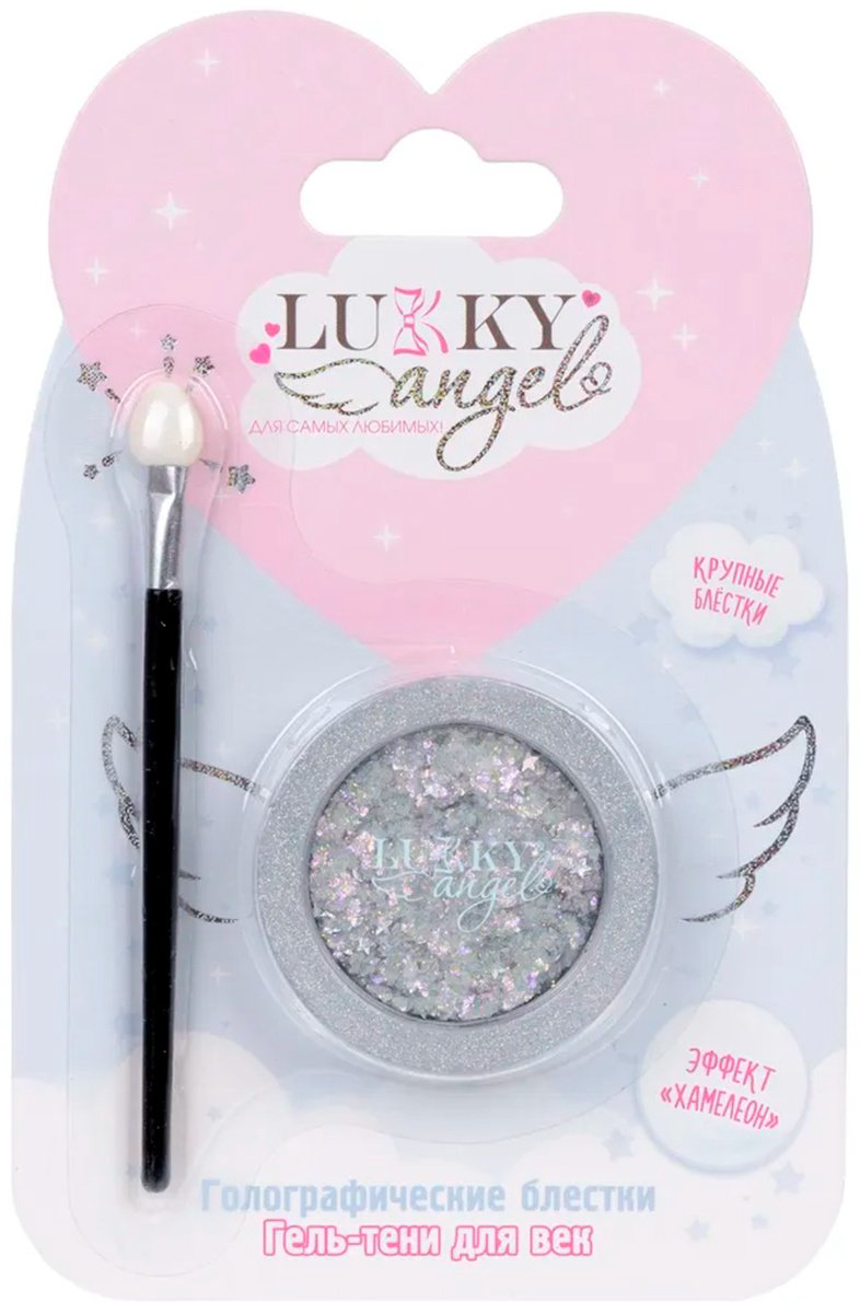 Lukky Angel.&nbsp;Гель-тени с блёстками "Хамелеон" тени 3+ купить,NaN