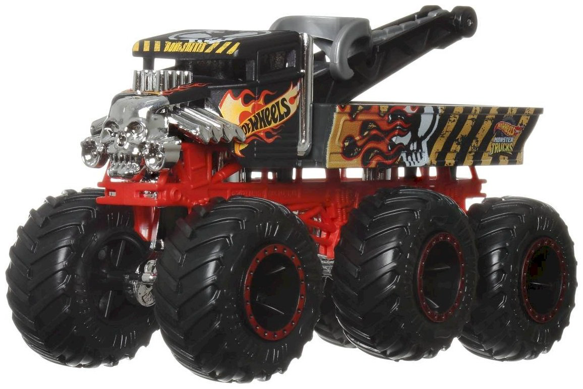 Hot Wheels Bone Shaker HWN86/HWN89, пластик, черный купить,NaN