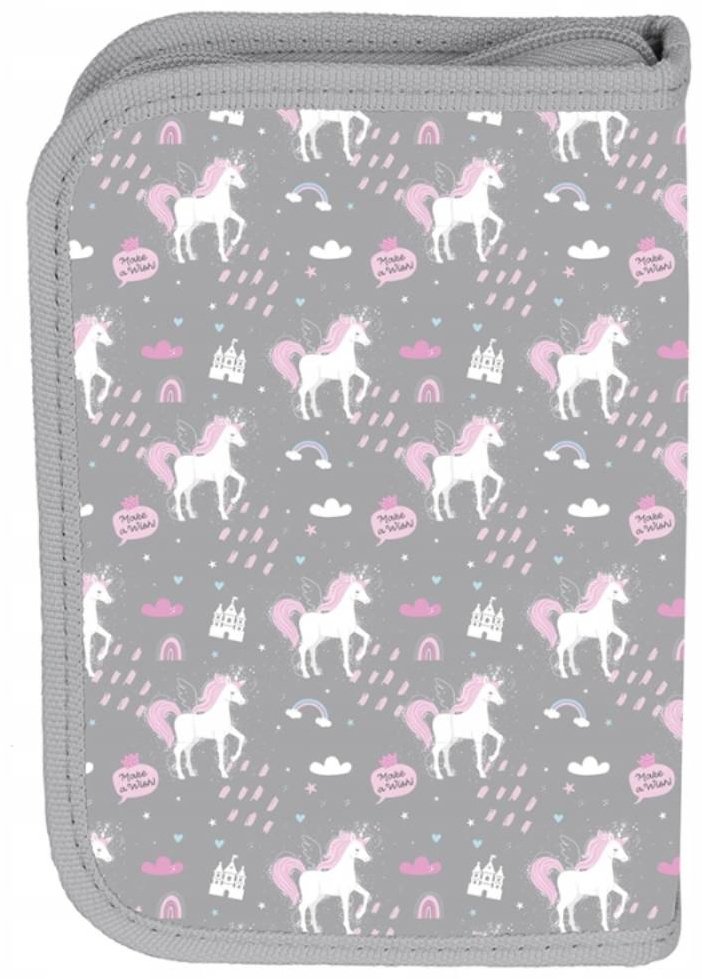 Пенал PASO UNICORN&nbsp; PP24JR-P001, застежка молния, мультиколор купить,NaN