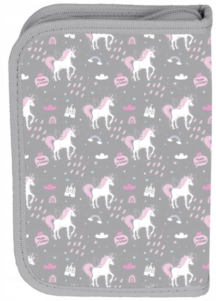 Пенал PASO UNICORN&nbsp; PP24JR-P001, застежка молния, мультиколор купить,NaN