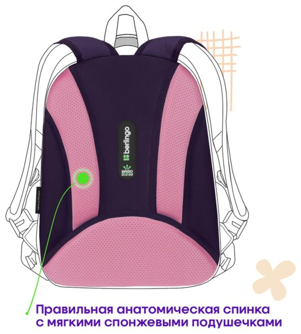 Рюкзак Berlingo RU-EXPL-10011 полиэстер, EVA черный купить,NaN