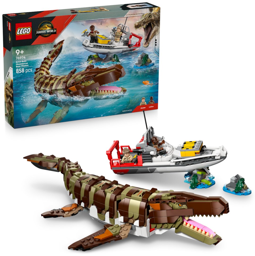 Конструктор LEGO Jurassic World, деталей 858 шт