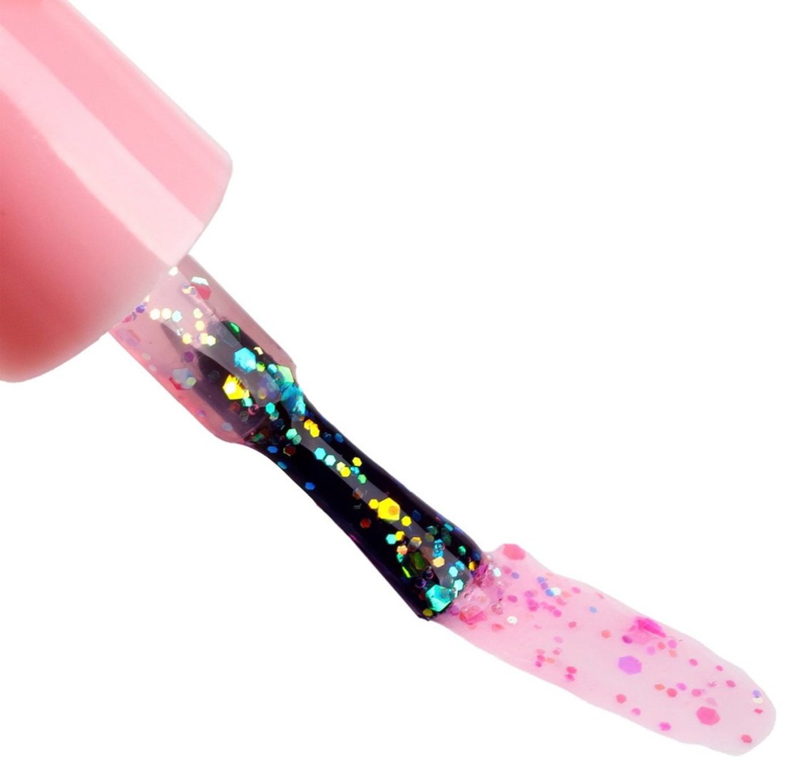 Lukky Beauty Duet. блеск для губ и лак для ногтей, розовый набор 3+ купить,NaN