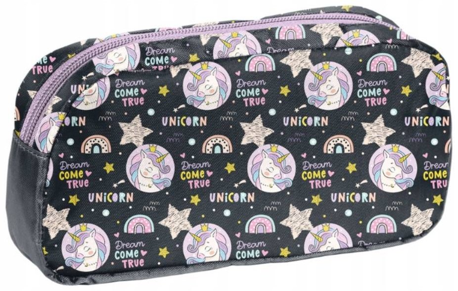 Пенал PASO UNICORN Dream come true PP24UR-004, застежка молния, мультиколор купить,0