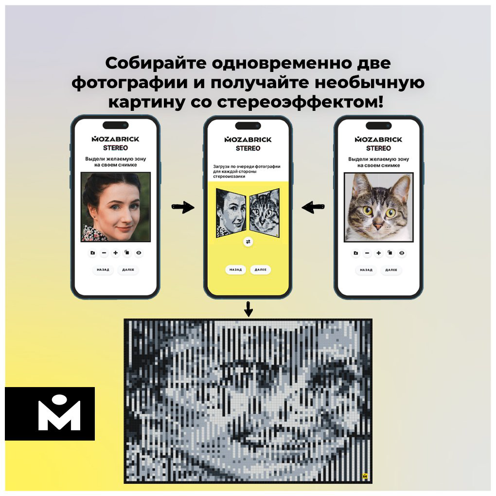 Конструктор MOZABRICK STEREO, деталей 11600 шт купить,NaN