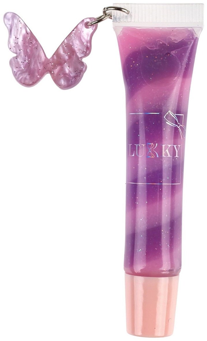 Lukky Beauty Duet. блеск для губ и лак для ногтей, розовый набор 3+ купить,NaN