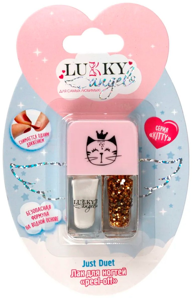 Lukky Angel Just Duet лак для ногтей 3+ купить,NaN