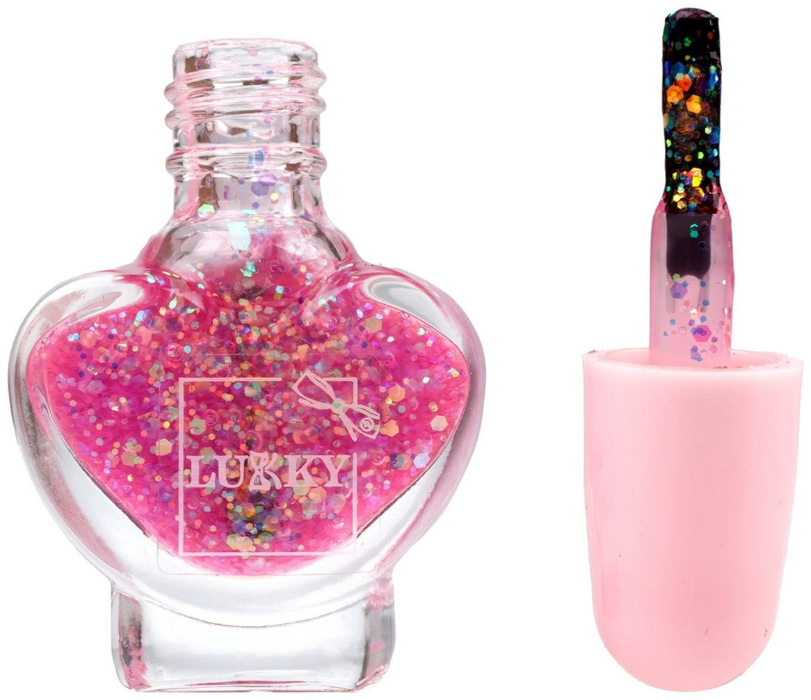 Lukky Beauty Duet.&nbsp;блеск для губ и лак для ногтей, фиолетовый набор 3+ купить,NaN