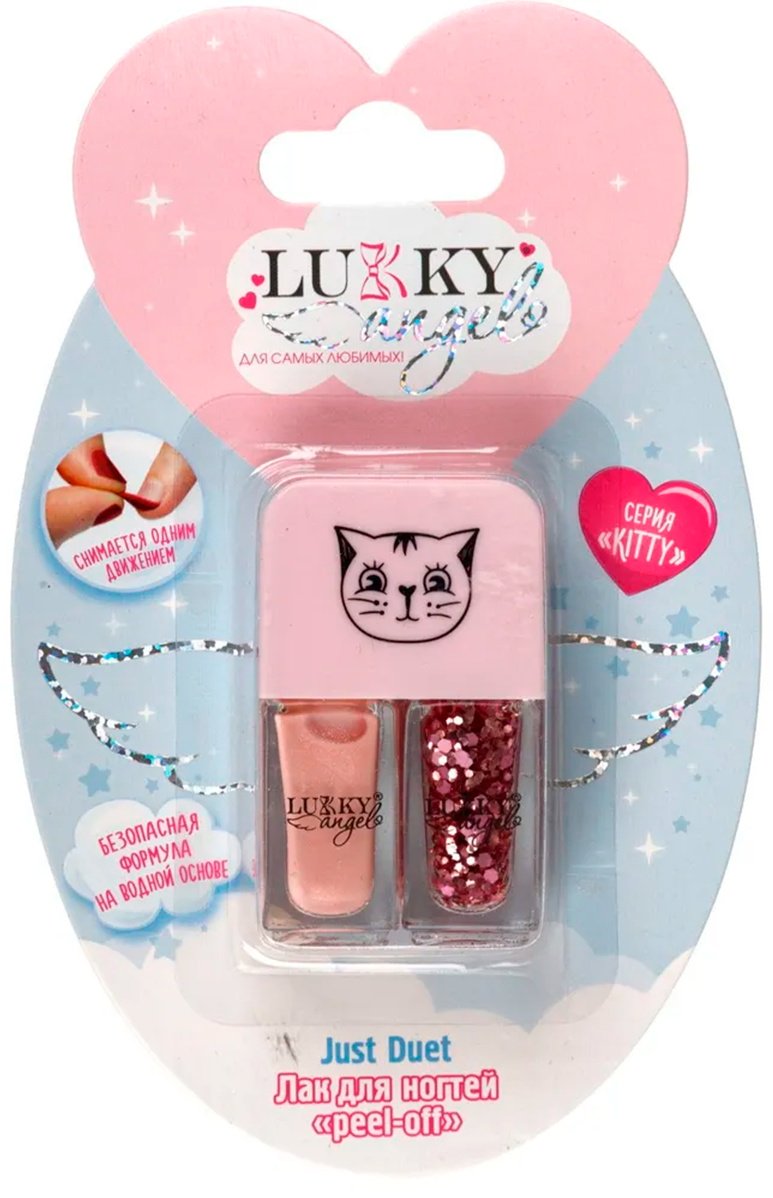 Lukky Angel Just Duet лак для ногтей 3+ купить,NaN