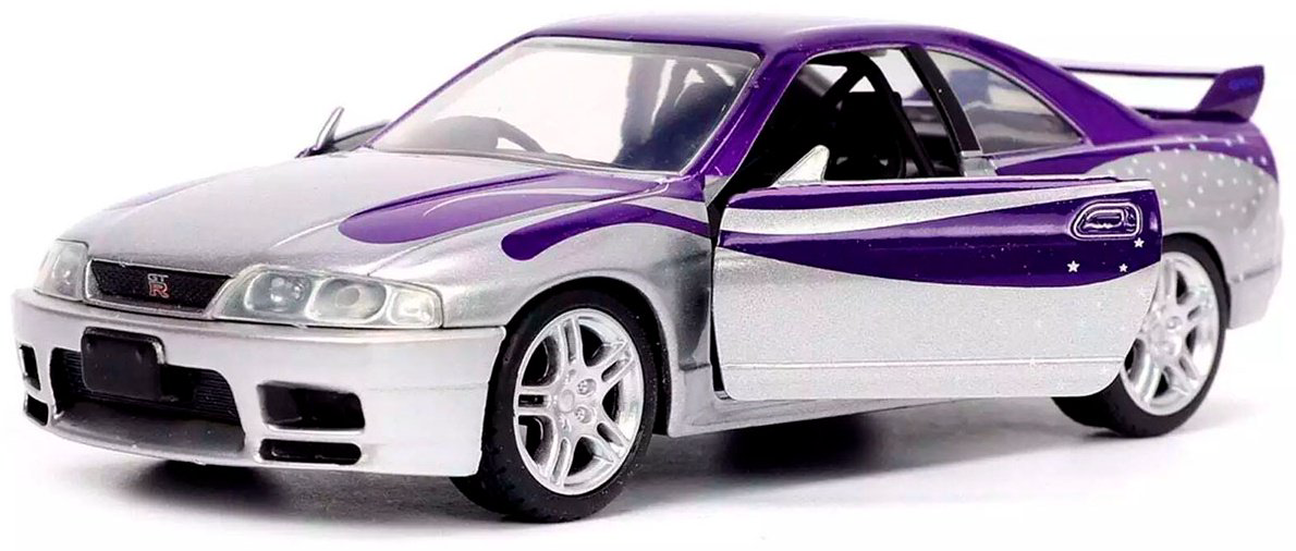 Легковая Jada Toys Fast & Furious.&nbsp;1995 Nissan Skyline GT-R (BCNR33) 32587, металл, мультиколор купить,NaN