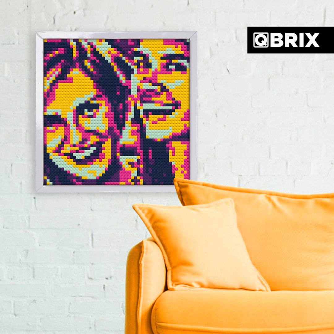 Конструктор QBRIX Фото-конструктор по любой фотографии QBRIX RETROWAVE, деталей 3500 шт - ForteMarket Конструктор QBRIX Фото-конструктор по любой фотографии QBRIX RETROWAVE, деталей 3500 шт купить,0