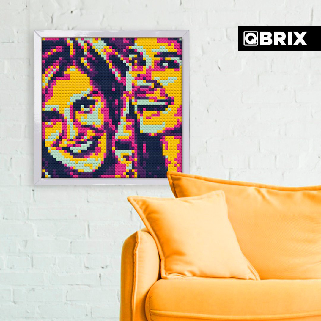 Конструктор QBRIX Фото-конструктор по любой фотографии QBRIX RETROWAVE, деталей 3500 шт купить,NaN