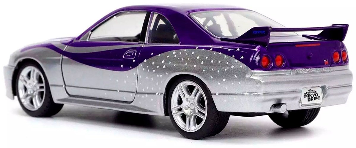 Легковая Jada Toys Fast & Furious. 1995 Nissan Skyline GT-R (BCNR33) 32587, металл, мультиколор купить,0