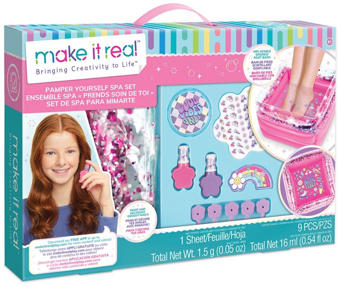 Make It Real Набор для нейл-арта Pamper Yourself Spa набор 3+ купить,NaN