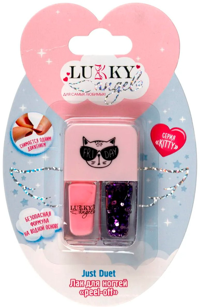 Lukky Angel Just Duet лак для ногтей 3+ купить,NaN