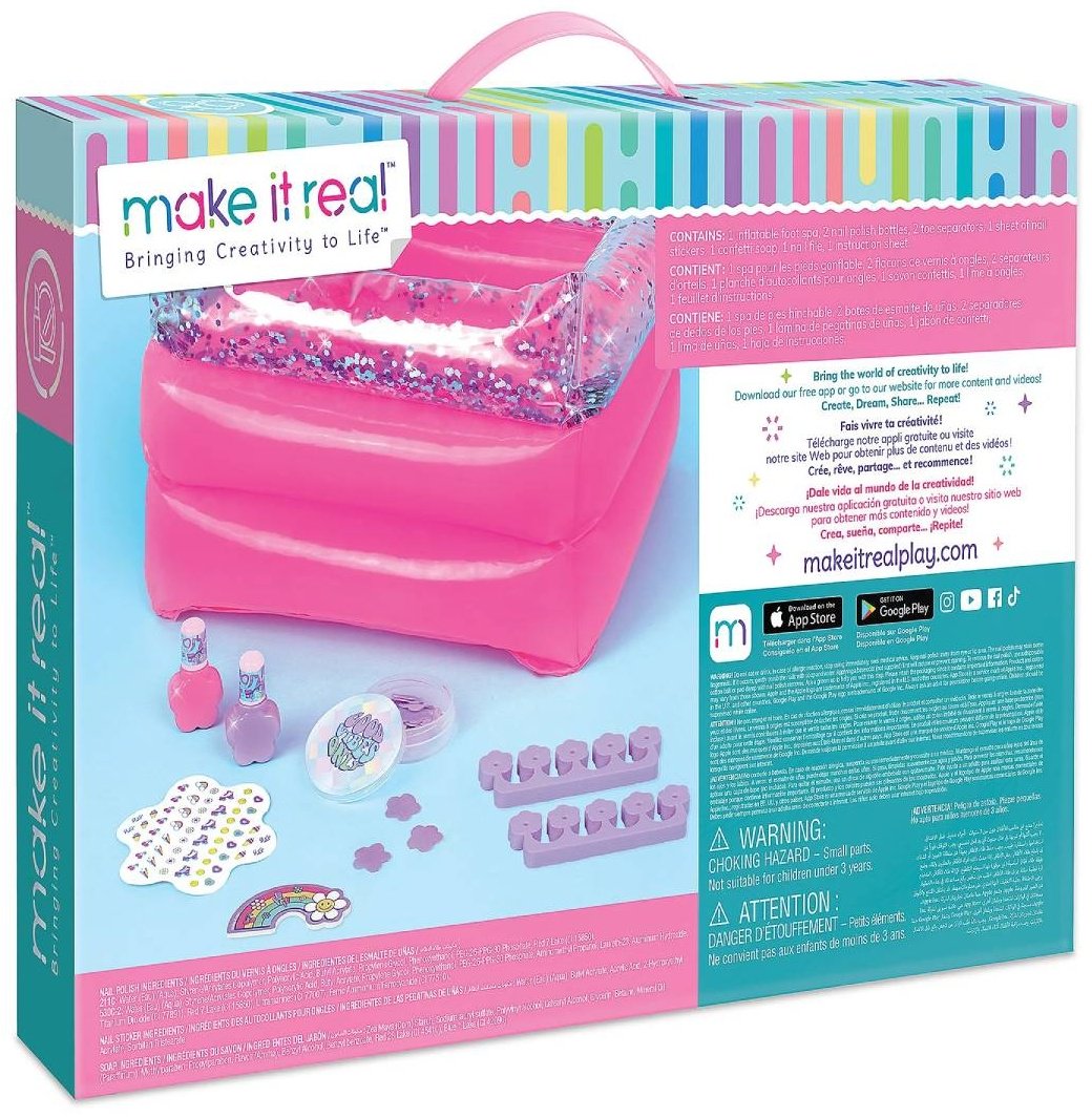 Make It Real Набор для нейл-арта Pamper Yourself Spa набор 3+ купить,NaN