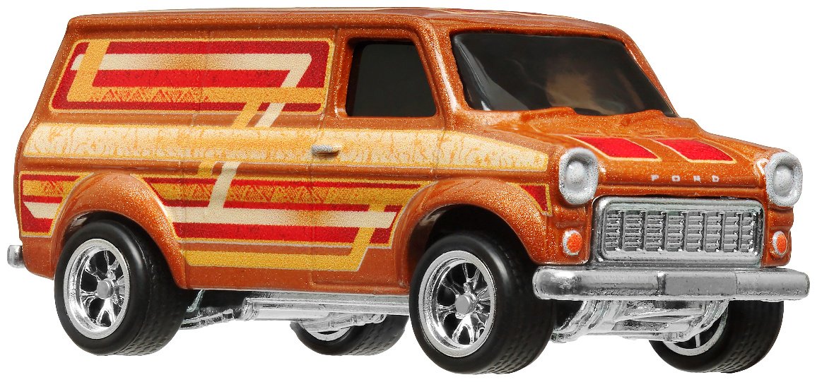 Легковая Hot Wheels Ford Transit Supervan GJT68/HRT76, металл, коричневый купить,NaN