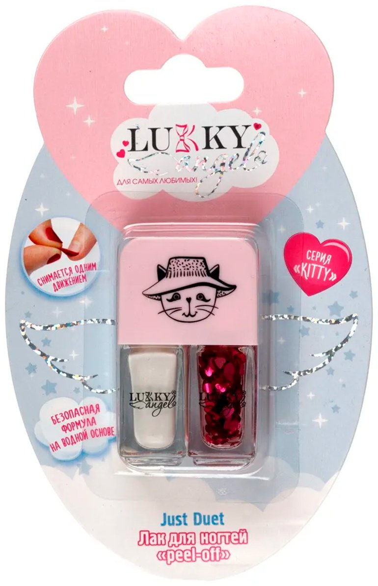 Lukky Angel Just Duet лак для ногтей 3+ купить,NaN