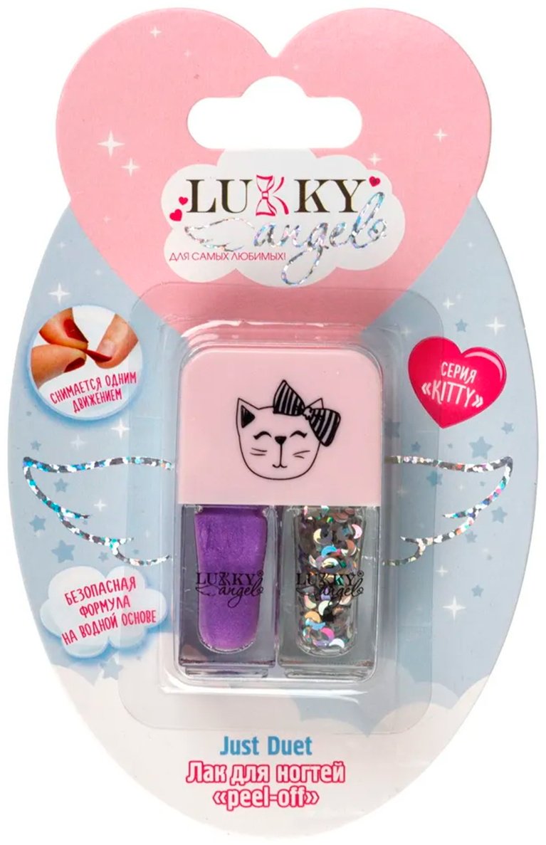 Lukky Angel Just Duet лак для ногтей 3+ купить,NaN