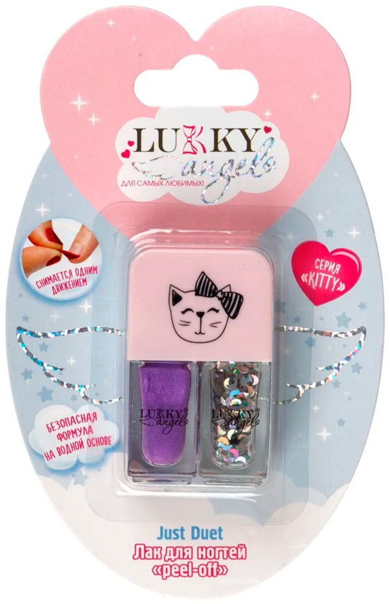 Lukky Angel Just Duet лак для ногтей 3+ купить,NaN