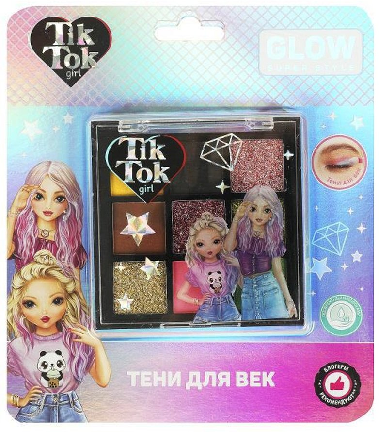 Tik Tok Girl Тени для век №2 тени 3+ 7 мл купить,NaN