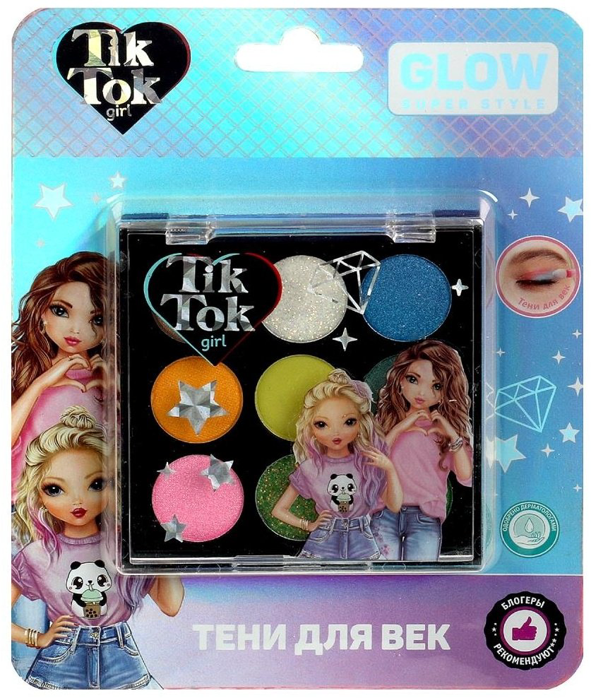 Tik Tok Girl Тени для век №5 тени 3+ 10 мл купить,NaN