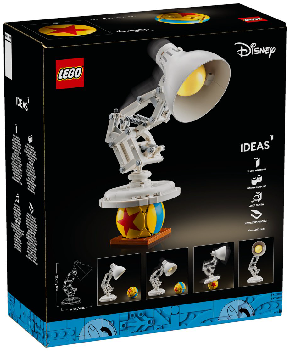 Конструктор LEGO Люксо младший Disney Pixar, деталей 613 шт купить,59287