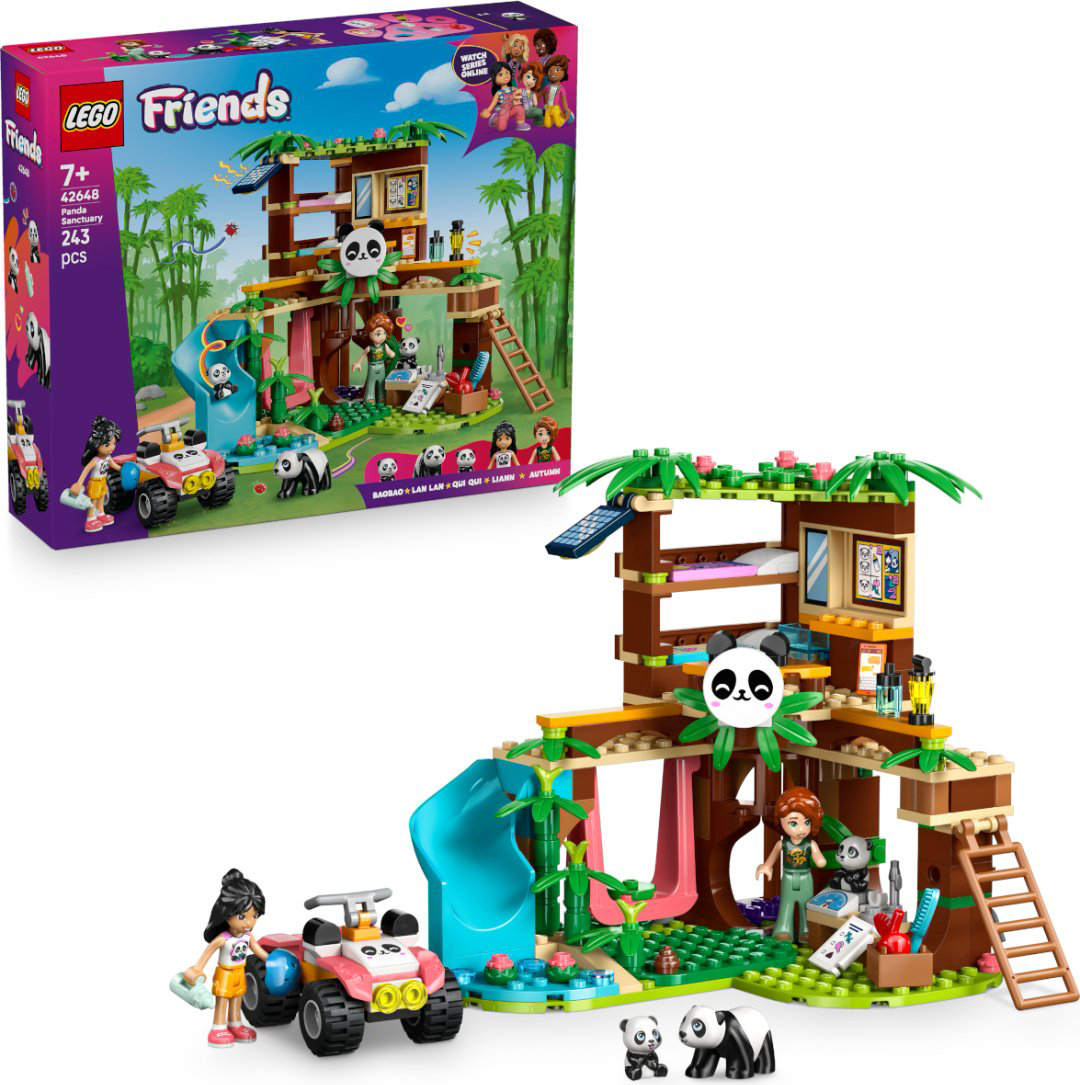 Конструктор LEGO Центр ухода за пандами Friends, деталей 243 шт купить,NaN