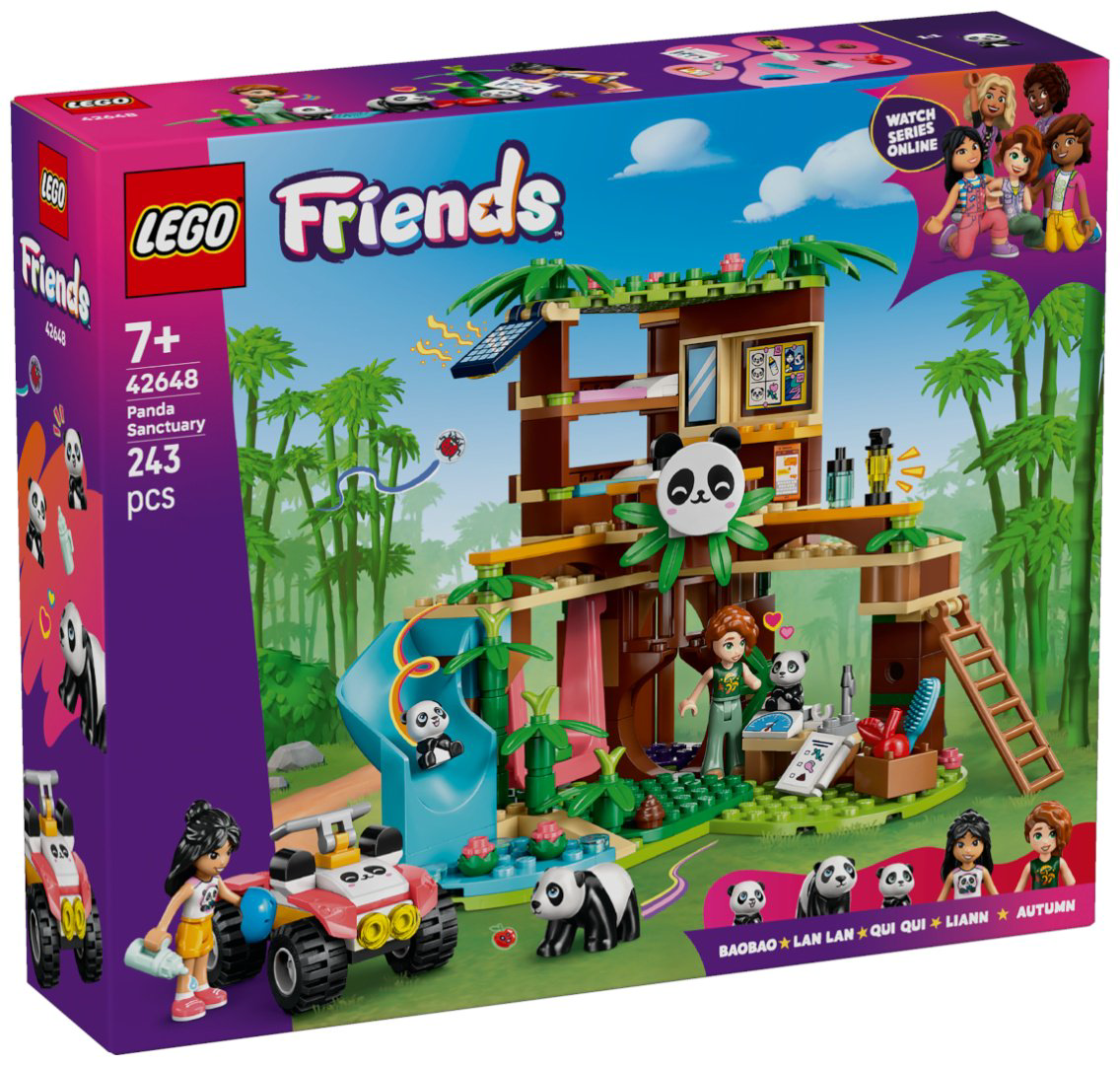 Конструктор LEGO Центр ухода за пандами Friends, деталей 243 шт купить,NaN