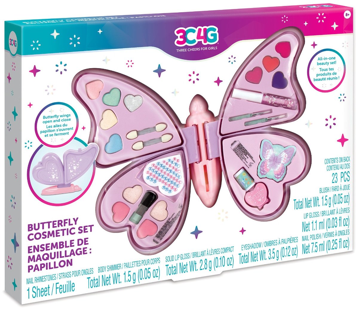 Make It Real Butterfly Cosmetic Set набор 8+ купить,NaN
