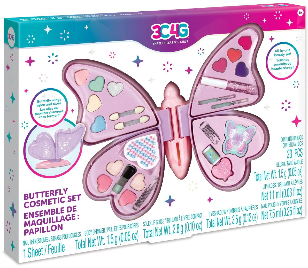 Make It Real Butterfly Cosmetic Set набор 8+ купить,NaN