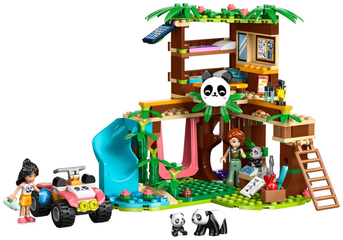 Конструктор LEGO Центр ухода за пандами Friends, деталей 243 шт