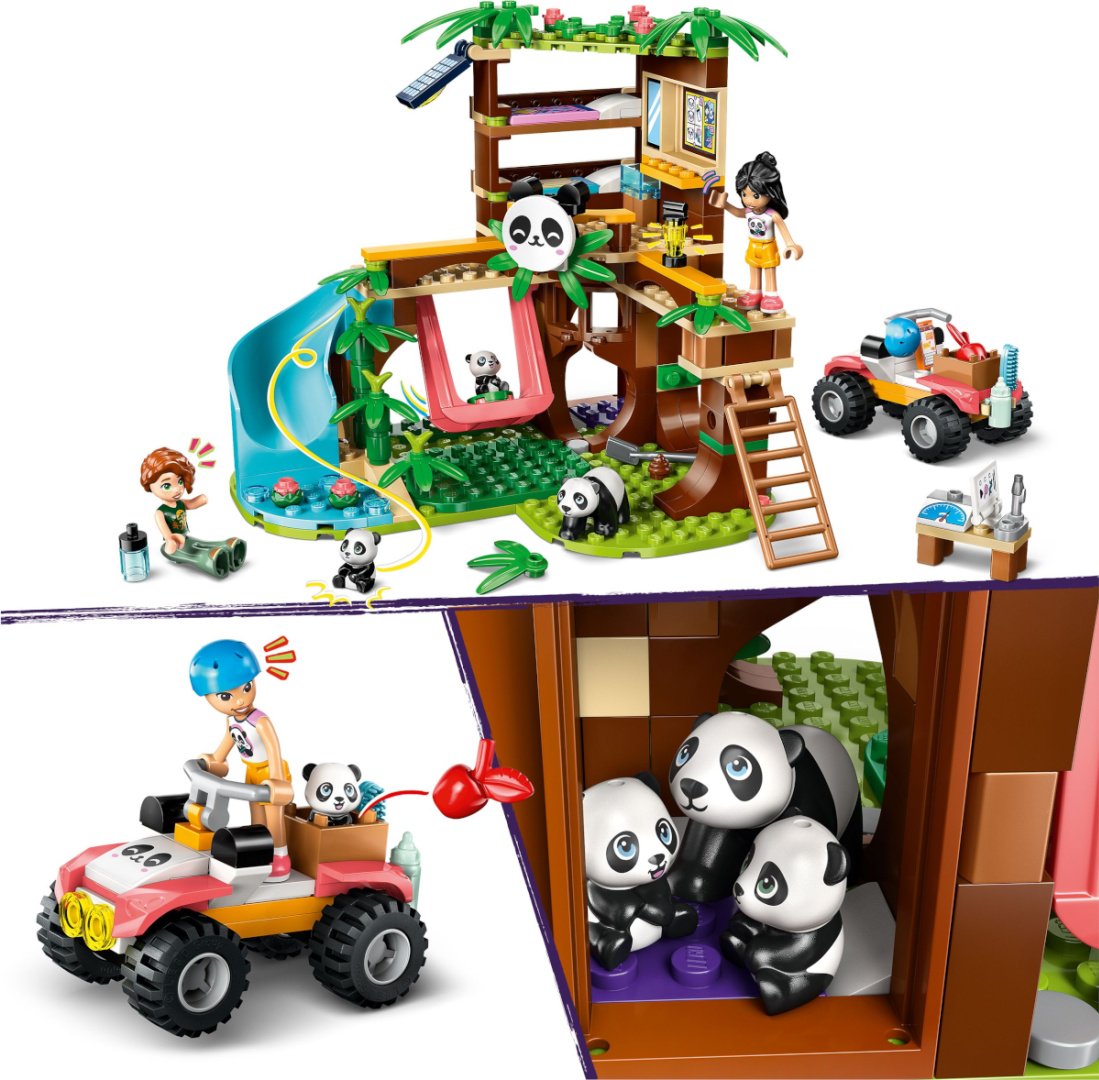 Конструктор LEGO Центр ухода за пандами Friends, деталей 243 шт купить,NaN