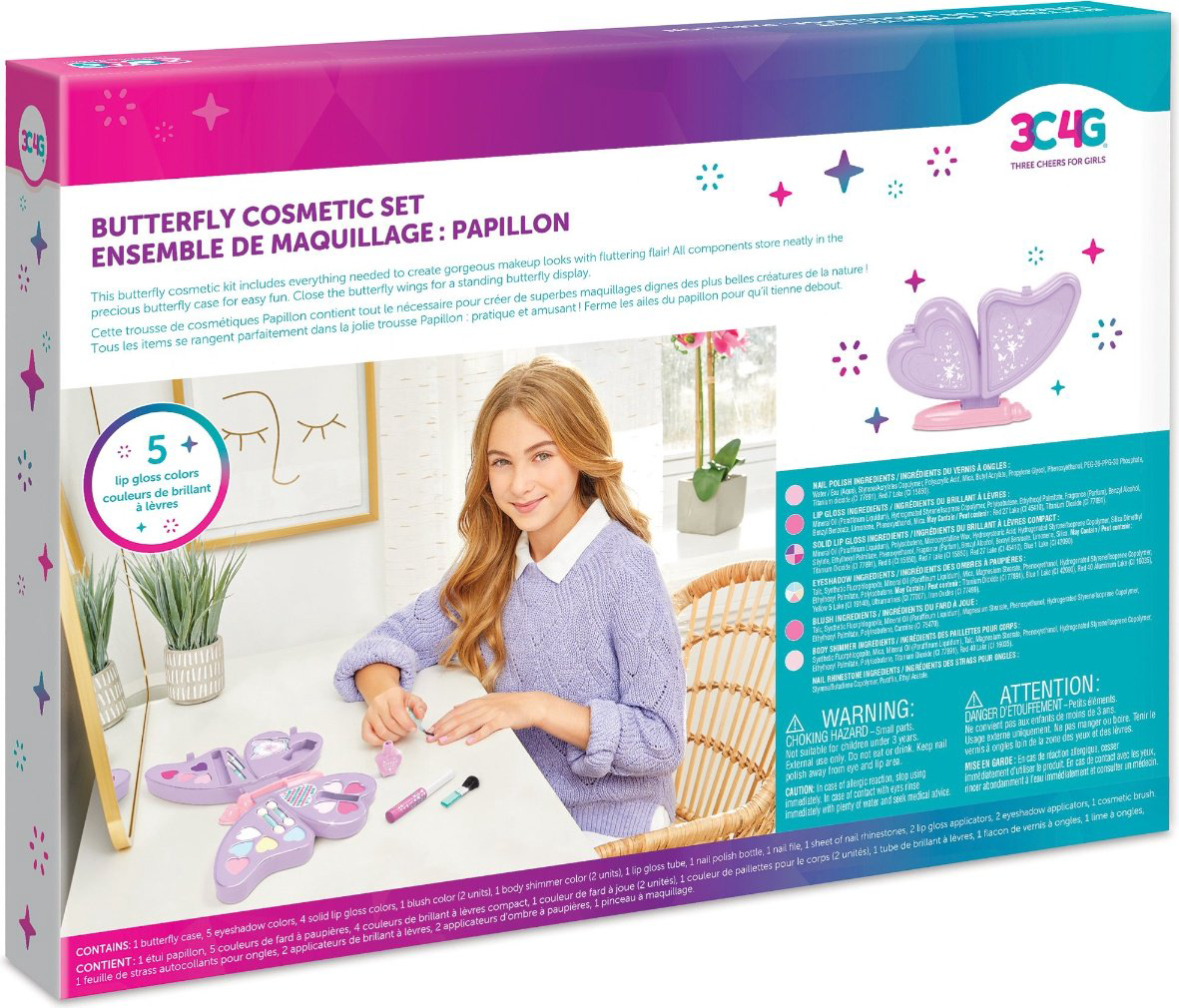 Make It Real Butterfly Cosmetic Set набор 8+ купить,NaN