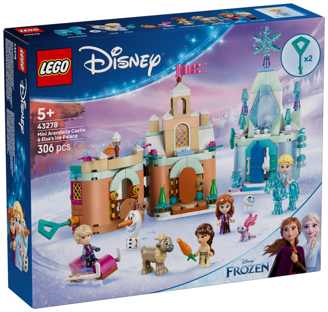 Конструктор LEGO Мини замок Эренделл и Эльза Disney Princess, деталей 306 шт купить,NaN