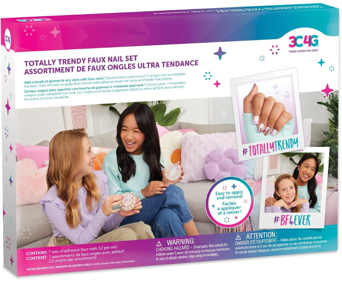 Make It Real Набор для нейл-арта 3C4G Totally Trendy Faux Nail Set накладные ногти 8+ купить,NaN