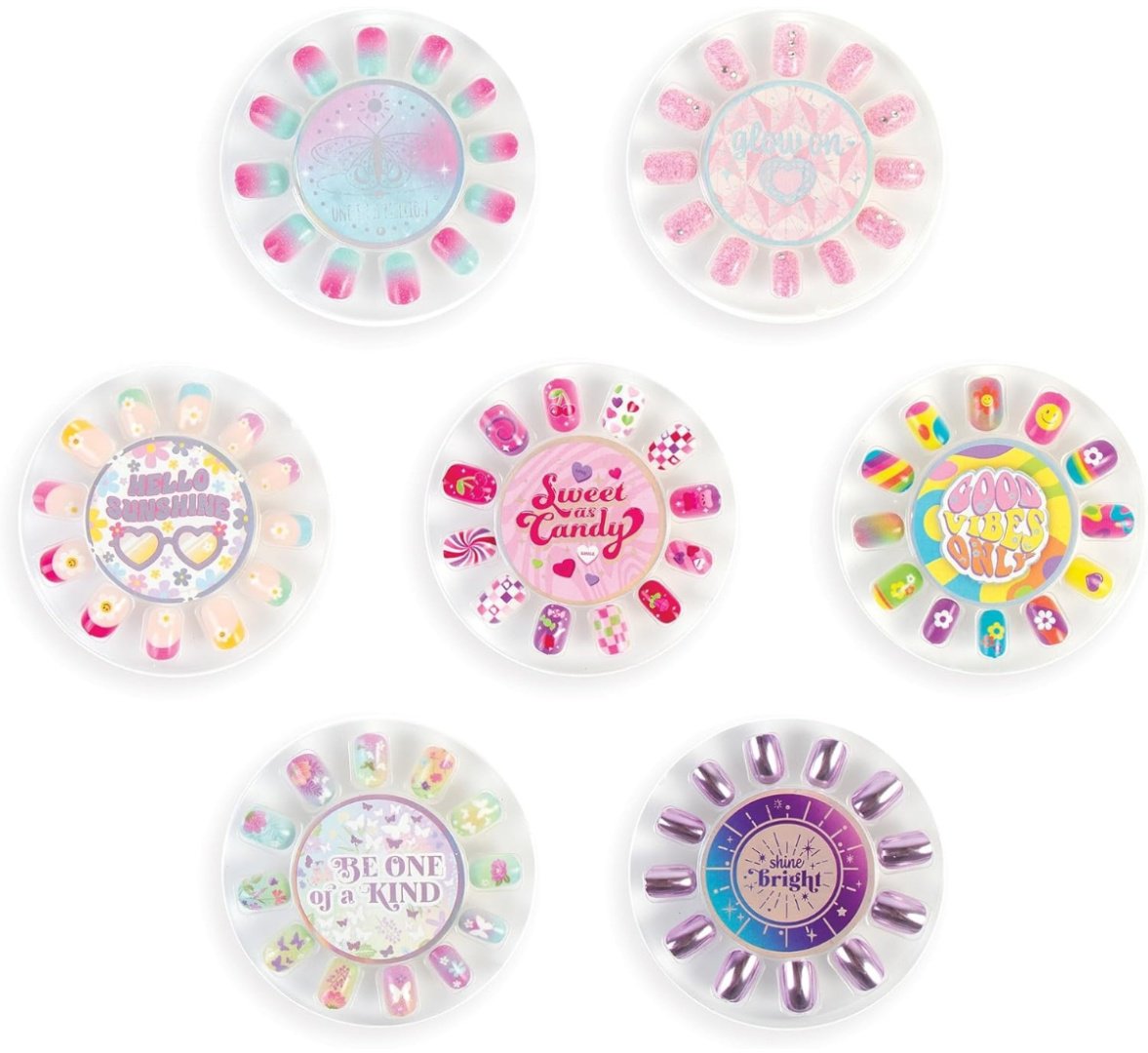 Make It Real Набор для нейл-арта 3C4G Totally Trendy Faux Nail Set накладные ногти 8+ купить,NaN