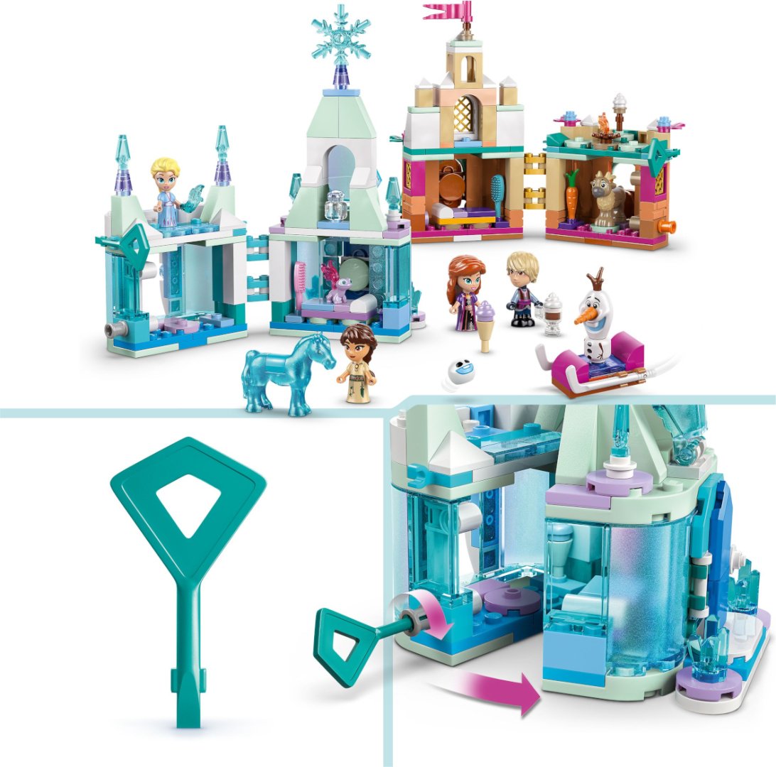 Конструктор LEGO Мини замок Эренделл и Эльза Disney Princess, деталей 306 шт купить,NaN
