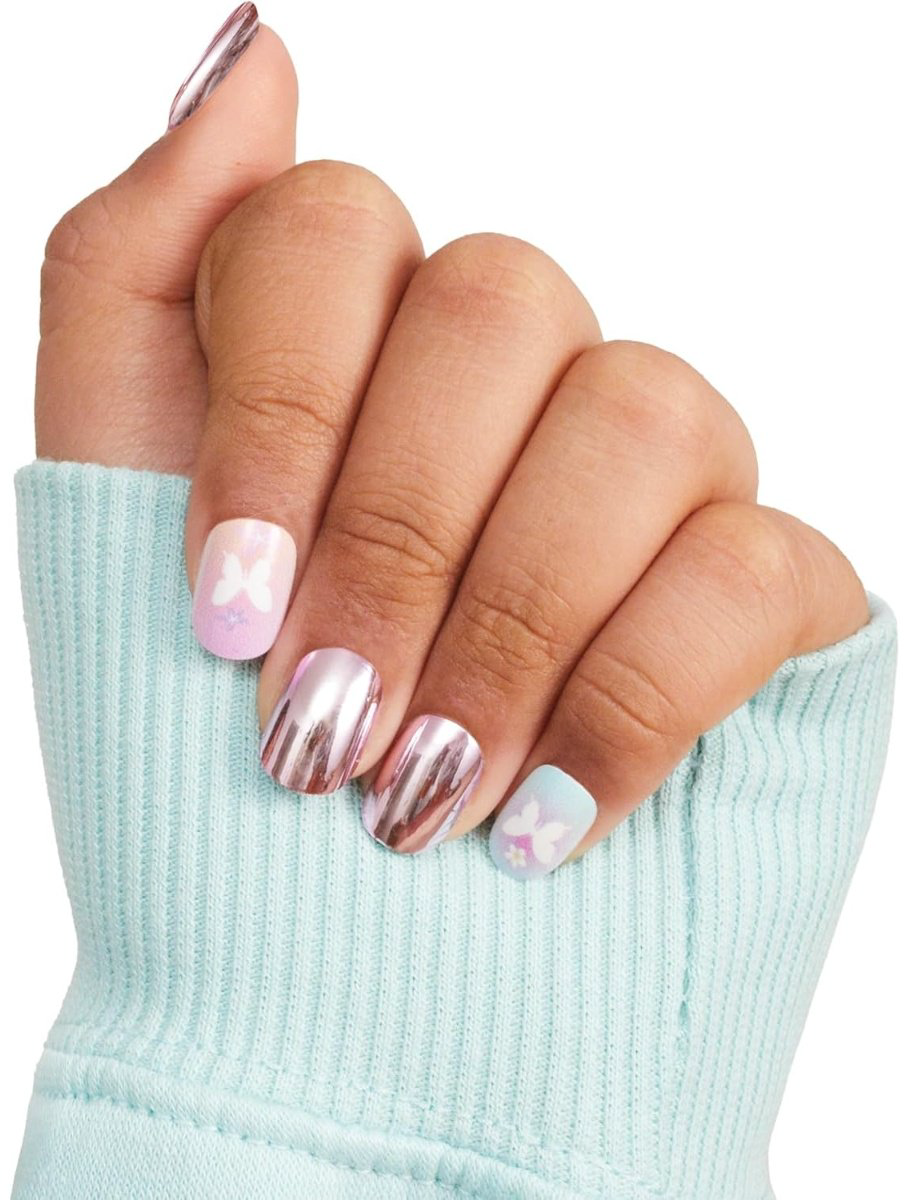 Make It Real Набор для нейл-арта 3C4G Totally Trendy Faux Nail Set накладные ногти 8+ купить,NaN