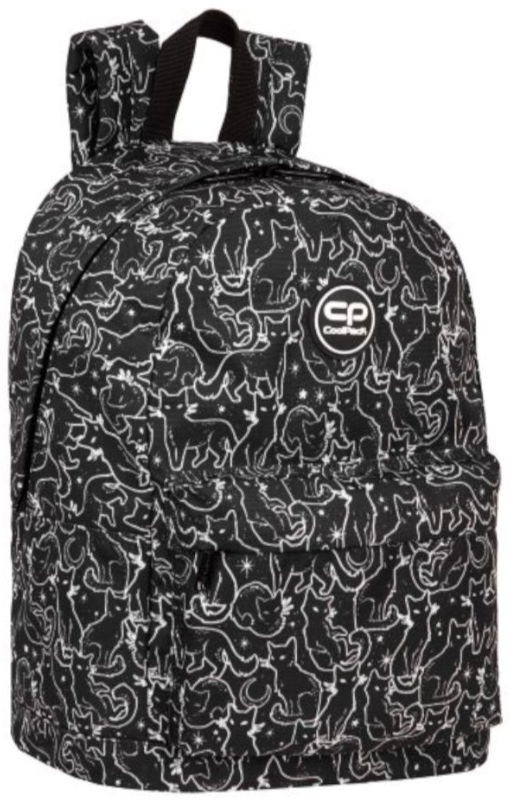 Рюкзак CoolPack полиэстер черный купить,NaN