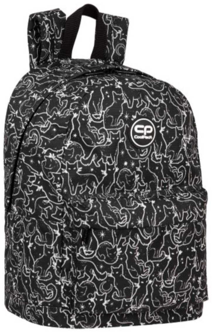 Рюкзак CoolPack полиэстер черный купить,NaN
