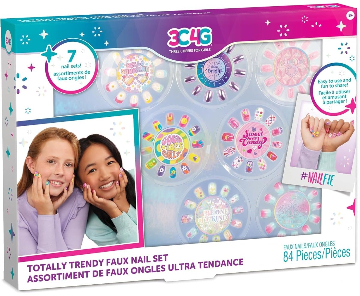 Make It Real Набор для нейл-арта 3C4G Totally Trendy Faux Nail Set накладные ногти 8+ купить,NaN
