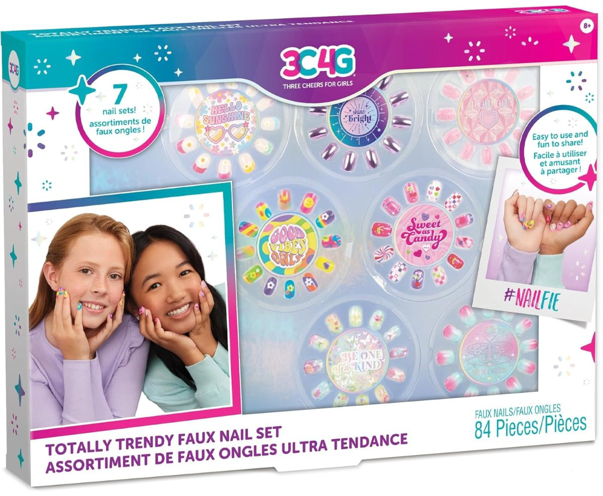 Make It Real Набор для нейл-арта 3C4G Totally Trendy Faux Nail Set накладные ногти 8+ купить,NaN