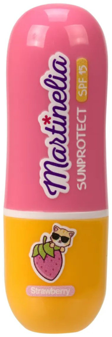 Martinelia Yum My.&nbsp;Бальзам для губ, клубника бальзам 3+ купить,NaN