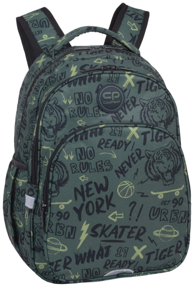 Рюкзак CoolPack полиэстер зеленый
