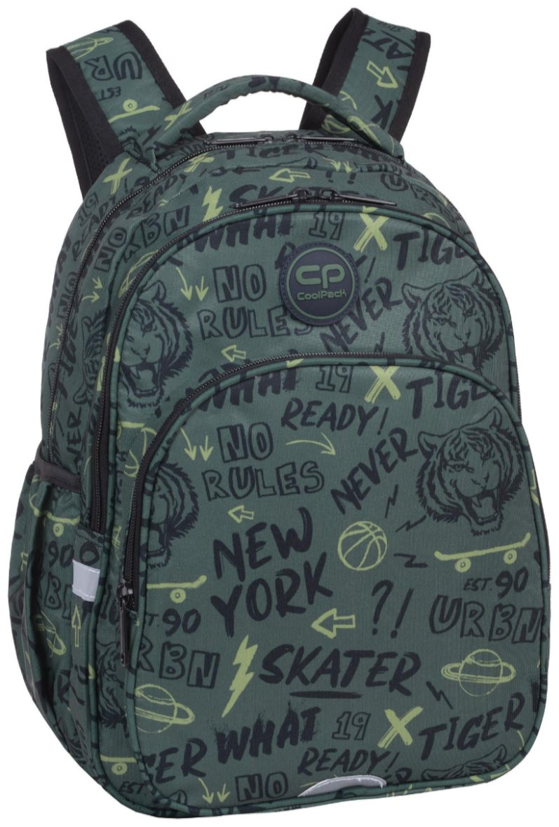 Рюкзак CoolPack полиэстер зеленый купить,NaN