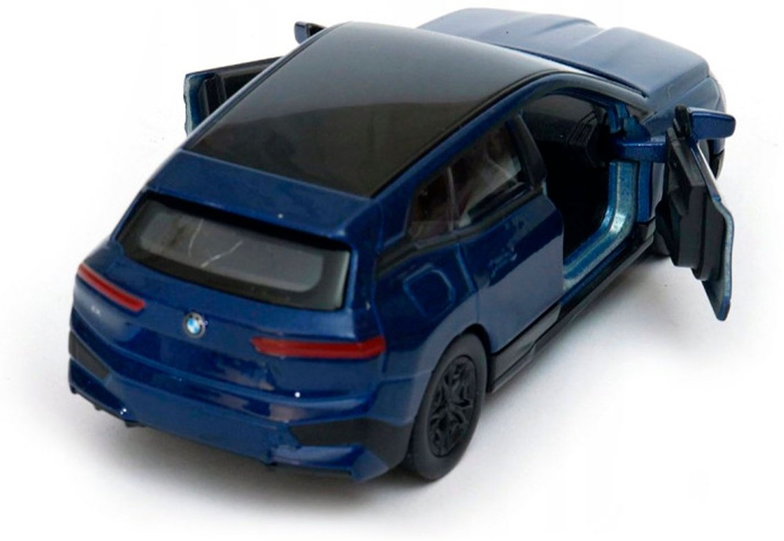 Легковая Welly BMW iX 43832W/BL, металл, синий купить,NaN