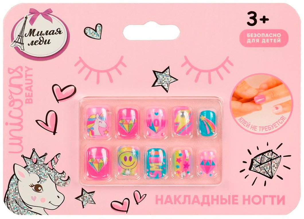МИЛАЯ ЛЕДИ 108389-UNI-ML накладные ногти 3+ купить,NaN