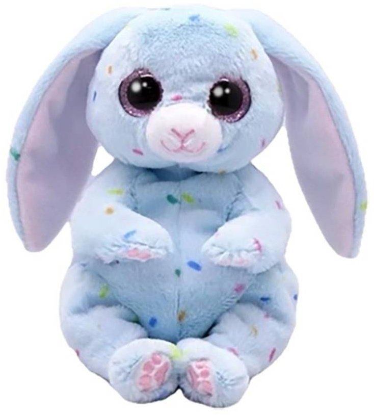 Мягкая игрушка TY кролик Скиппи, высота 15 см, голубой купить,NaN